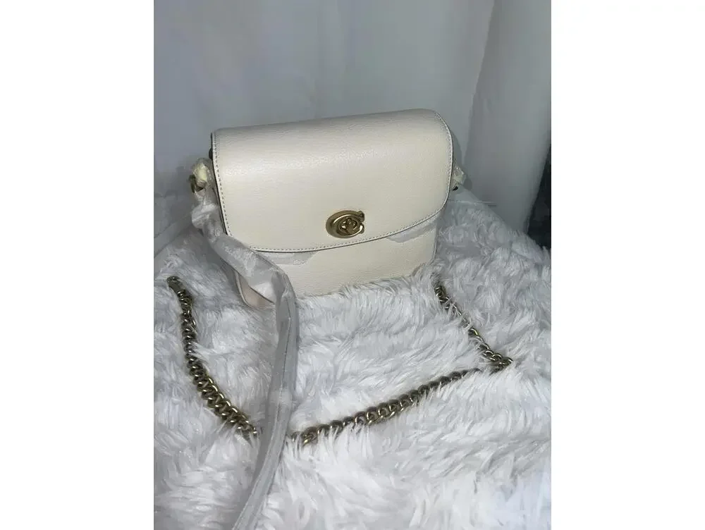 Coach PBL Cassie Chalk Leather Crossbody Bag - Picture 2 of 8